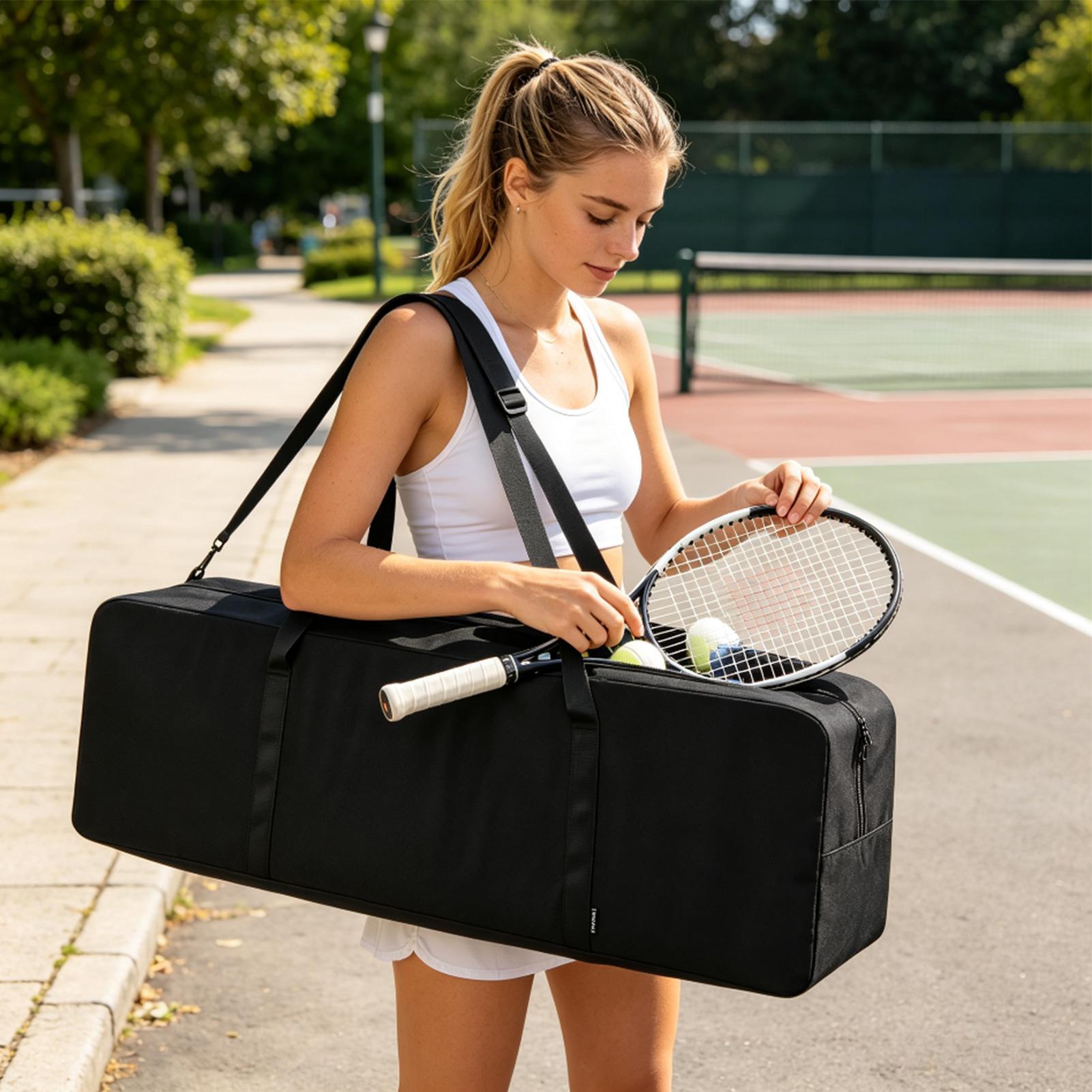 Badminton Netting - Bolsa de Rede para Pickleball, Sistema