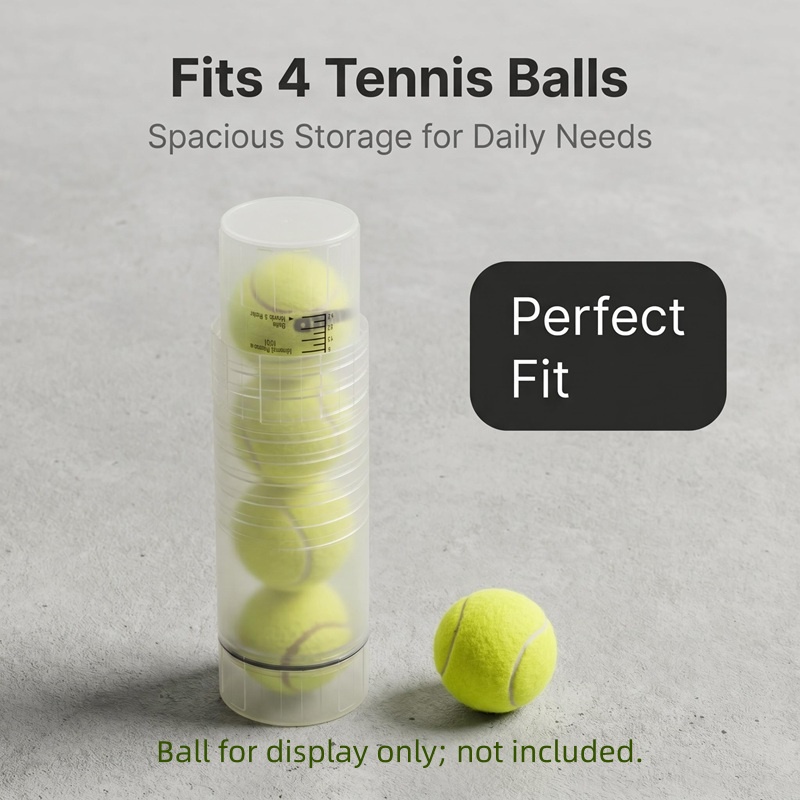 Badminton Yonex Nanoflare - Tubo de Armazenamento de Pressão 4Balls,