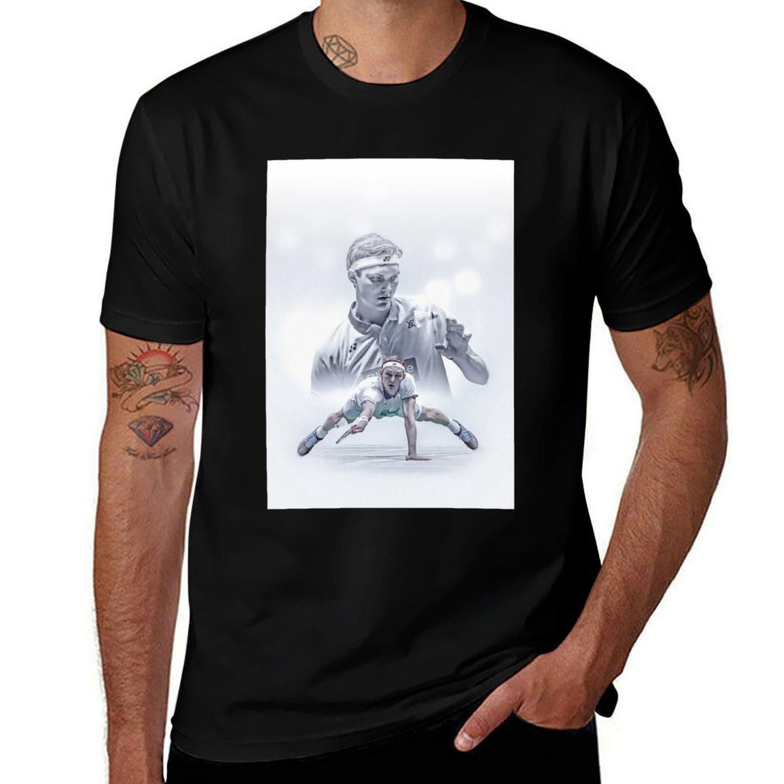 Badminton Denmark - Viktor Axelsen - Camiseta de Badminton