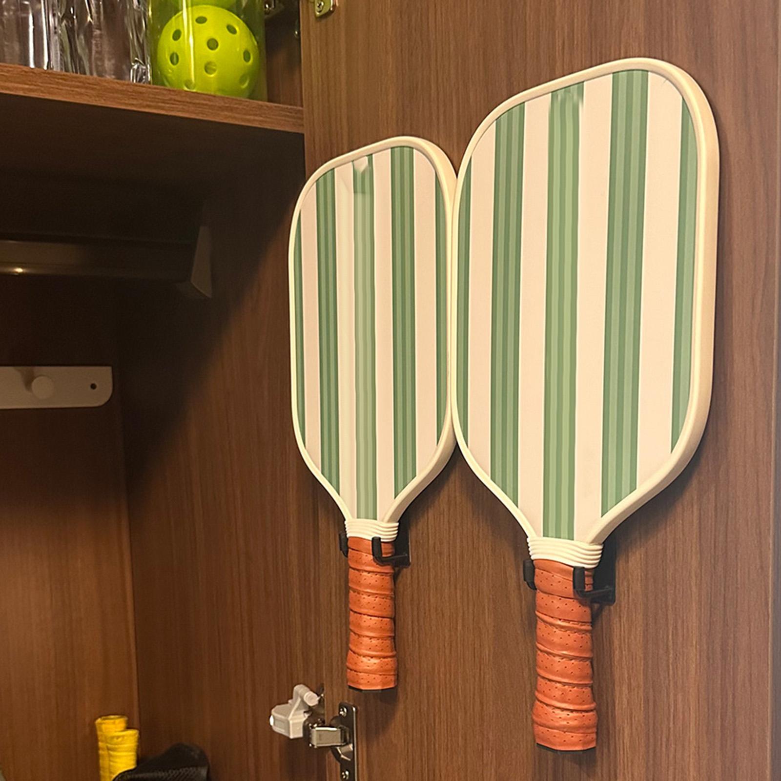 2 pçs pickleball paddle rack d - Badminton Event avaliação e preço