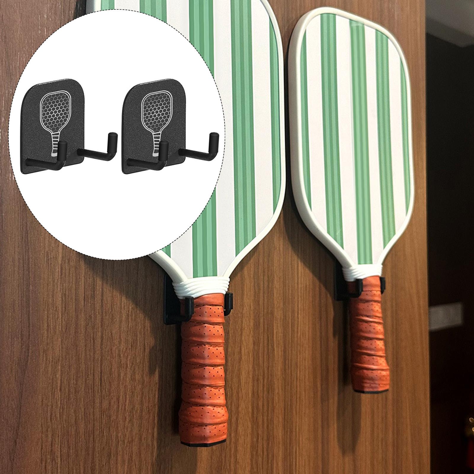 2 pçs pickleball paddle rack d - Badminton Event avaliação e preço