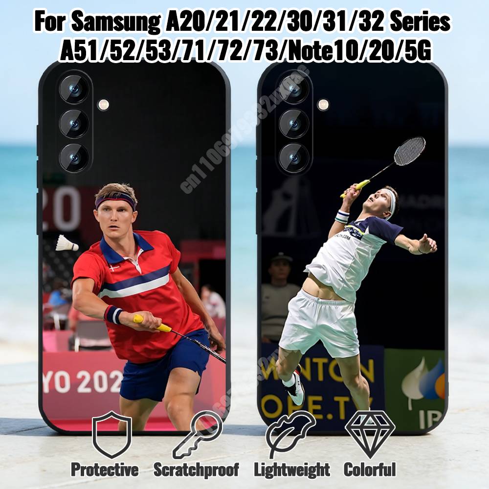 Capa de silicone para celular  - Badminton Denmark avaliação e preço