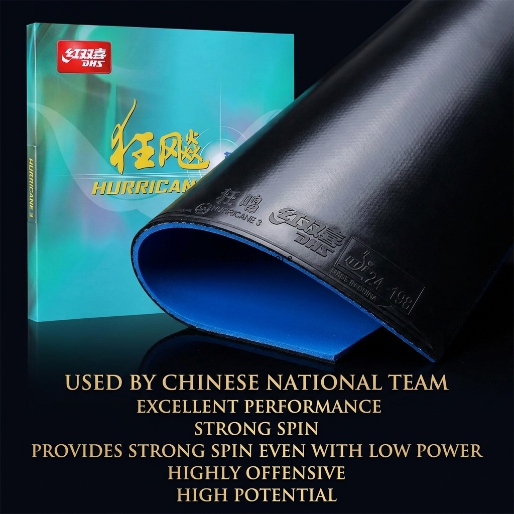 Borracha Original DHS Neo Hurr - Badminton Europe avaliação e preço