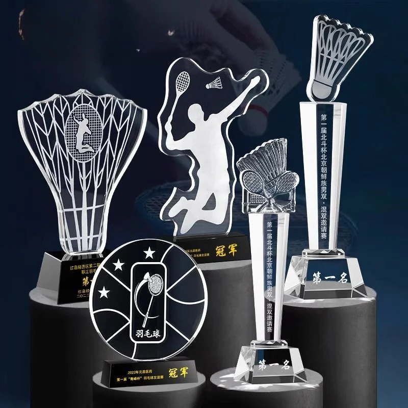 Troféu Personalizado de Metal  - Badminton Europe avaliação e preço