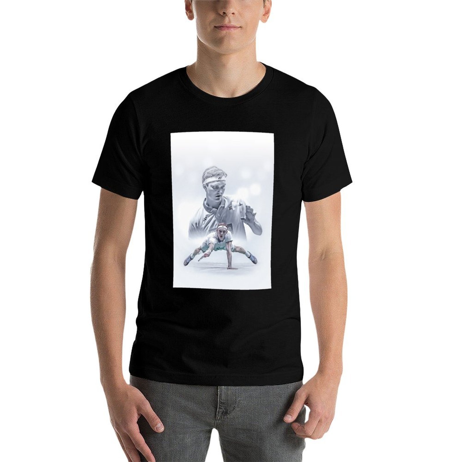 Viktor Axelsen - Camiseta de B - Badminton Denmark avaliação e preço