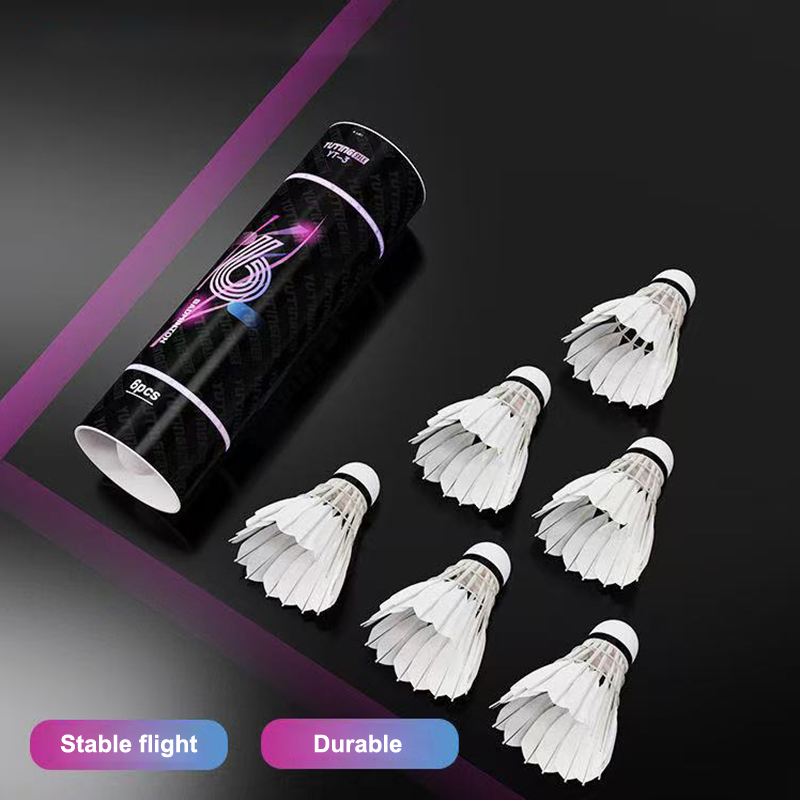 3/6 Peças de Petecas de Badmin - Badminton Event avaliação e preço